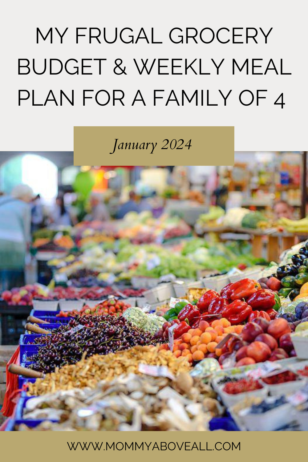 January 2024 – Our Frugal Weekly Grocery Budget Meal
