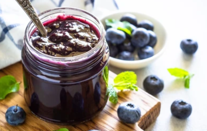 A Tasty Treat – Homemade Blueberry Jam