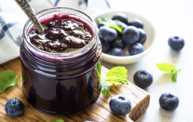 A Tasty Treat – Homemade Blueberry Jam